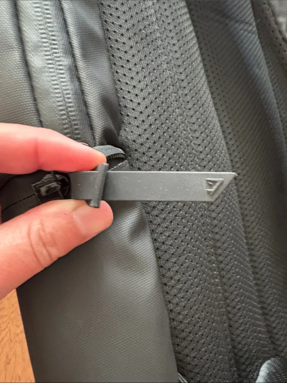 Gymshark Black Backpack with Subtle Logo NWOT